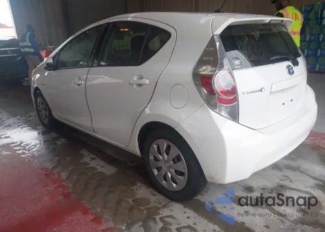 2013 Toyota Prius C One из США, поврежденный, VIN JTDKDTB34D1550680